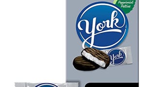 YORK Dark Chocolate Peppermint Patties, Candy Bulk Box,...