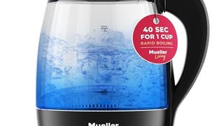 Mueller Living Electric Kettle, Electric Tea Kettle for...