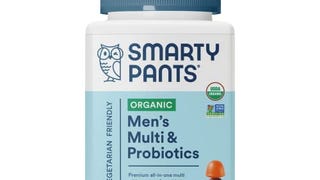 SmartyPants Multivitamin for Men, Organic Gummies: Probiotics,...