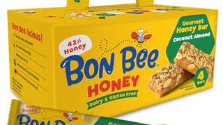 BON BEE Honey Bunchies All Natural Honey Bar - Natural...