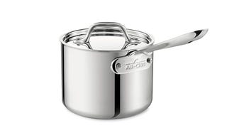 All-Clad D3 3-Ply Stainless Steel Sauce Pan with Lid 1....