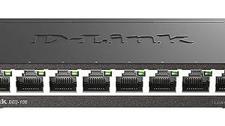 D-Link Ethernet Switch, 8 Port Gigabit Unmanaged Metal...