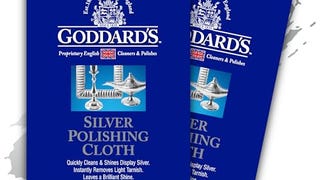 Goddard's Sterling Silver Polishing Cloth for Jewelry – 100%...