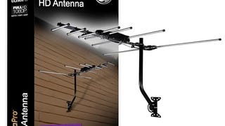 GE Outdoor HD Digital TV Antenna, Long Range OTA HDTV Antenna,...