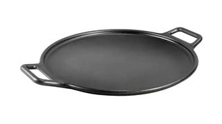 Lodge BOLD 14 Inch Seasoned Cast Iron Pizza Pan, Design-...