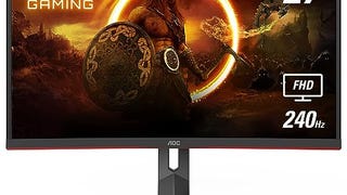 AOC C27G2Z 27" Curved Frameless Ultra-Fast Gaming Monitor,...