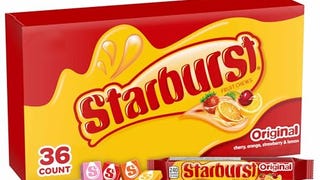 STARBURST Original Full Size Fruit Chews Candy Bulk, Chewy...