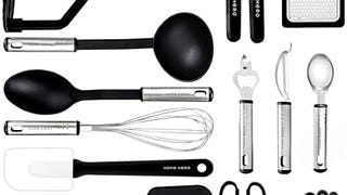 Home Hero Silicone Spatula Set with Ergonomic Handles...