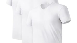 DAVID ARCHY Men's Undershirts Micro Modal Ultra Soft T-...