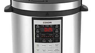 COSORI White Electric Pressure Cooker 6 Qt 8-in-1 Instant...