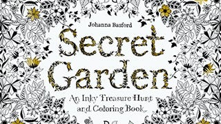 Secret Garden: An Inky Treasure Hunt and Coloring Book...