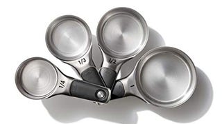OXO Good Grips 4 Piece Stainless Steel Measuring Cups with...