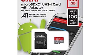 SanDisk 400GB Ultra MicroSDXC UHS-I Memory Card with Adapter...