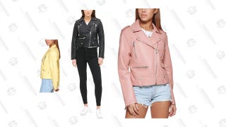 Levi’s Women’s Faux-Leather Moto Jacket