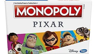 Hasbro Gaming Monopoly: Pixar Edition Board Game for Kids...