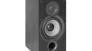 ELAC Debut 2.0 B6.2 Bookshelf Speakers, Black (Pair) - 1”...