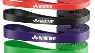 WHATAFIT Resistance Bands, Exercise Bands，Pull up Assistance...