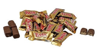 Twix Caramel Minis Milk Chocolate Cookie Bars - 1 LB Resealable...