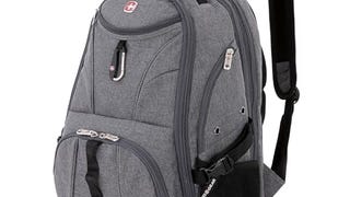 SwissGear 1900 Scansmart TSA 17 Laptop Backpack, Heather...