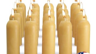 UCO 12-Hour Natural Beeswax Long-Burning Candles for UCO...