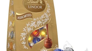 Lindt LINDOR Assorted Chocolate Candy Truffles, Chocolate...