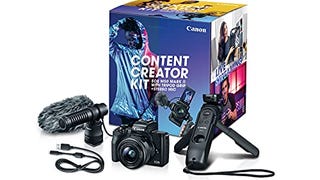 Canon EOS M50 Mark II Content Creator Kit, Mirrorless 4K...