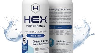 HEX Performance Laundry Detergent, Fresh & Clean, 64 Loads...