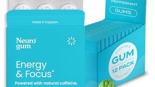 NeuroGum Energy Caffeine Gum (108 Pieces) - Sugar Free...