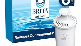 Brita Standard Water Filter for Pitchers and Dispensers,...