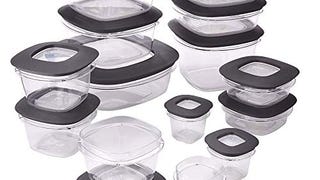 Rubbermaid Premier Easy Find Lids Meal Prep and Food Storage...