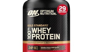 Optimum Nutrition Gold Standard 100% Whey Protein Powder,...