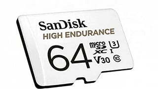 SanDisk 64GB High Endurance Video MicroSDXC Card with Adapter...