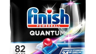 FINISH Quantum Powerball, Dishwasher Pods, Dishwasher Detergent...