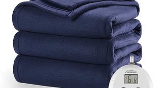 Sunbeam Royal Ultra Fleece Heated Electric Blanket Full...