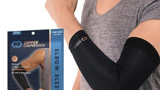 Copper Compression Elbow Sleeve - Copper Infused Orthopedic...