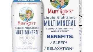 Nighttime Liquid Multimineral Sleep Supplement | Sugar...