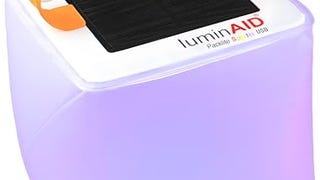 LuminAID PackLite Spectra USB Solar Inflatable Color Changing...