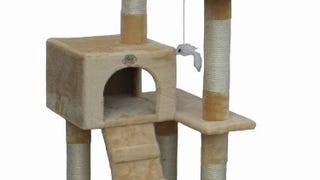 Go Pet Club 52" Compact Cat Tree Kitty Tower Kitten Condo...