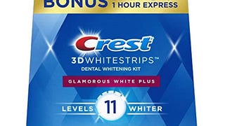 Crest 3D Whitestrips, Glamorous White, Teeth Whitening...