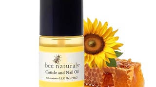 Bee Naturals Nail & Cuticle Oil 0.5 oz - Heals Cracked...