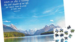 300 Piece Calm Jigsaw Puzzle for Relaxation, Stress Relief,...