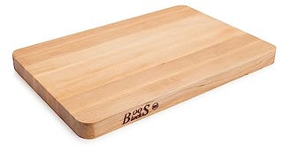 John Boos Chop-N-Slice Maple Wood Cutting Board for Kitchen...