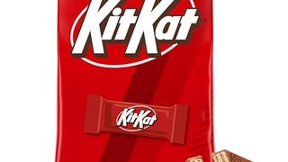 KIT KAT Milk Chocolate Wafer Snack Size, Candy Bag, 32....