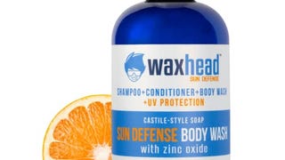 Waxhead Zinc Soap - Scalp Sunscreen for Scalp and Hair,...