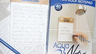 Aqua Notes - Waterproof Notepad 40 Sheet Mountable