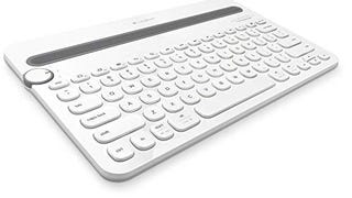 Logitech Bluetooth Multi-Device Keyboard K480 – White – for...