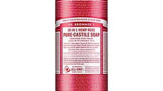 Dr. Bronner's - Pure-Castile Liquid Soap (Rose, 32 ounce)...