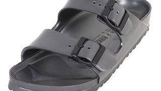 Birkenstock Unisex Arizona EVA Sandal, Metallic Anthracite,...