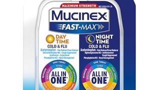 Mucinex Fast-Max Day Time Cold & Flu and Night Time Cold...