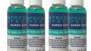 4-Pack Fresh Feet 2 oz Tea Tree Oil Liquid Soap (8 oz)